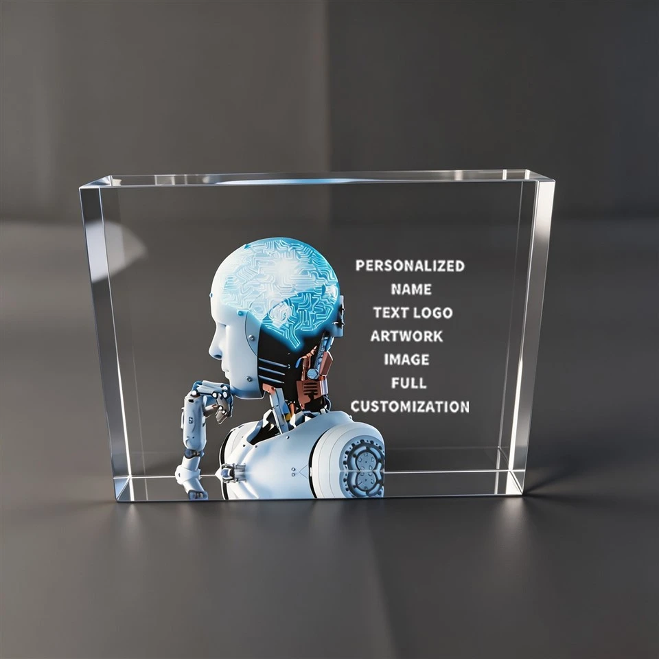 Robot UV Print Crystal Cube suppliers